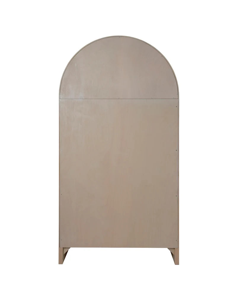 Jamie Young Finley Fluted Arched Cabinet