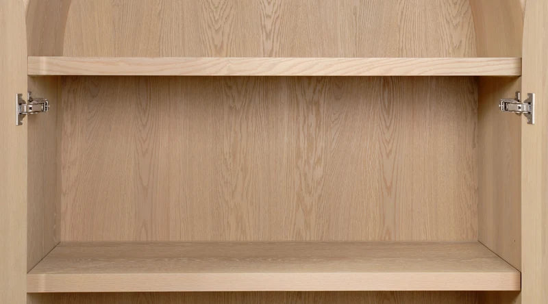 Jamie Young Finley Fluted Arched Cabinet