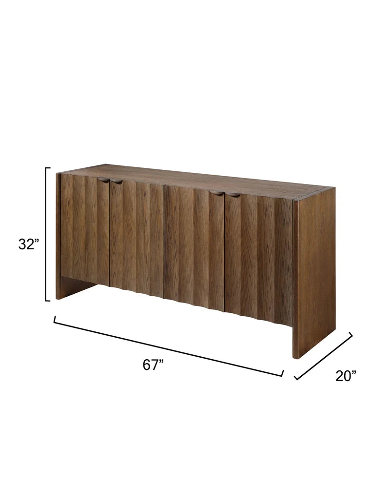 Jamie Young Finley Four Door Credenza