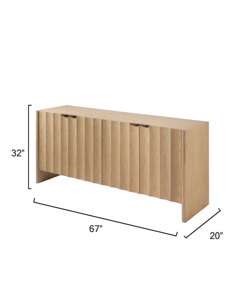 Jamie Young Finley Four Door Credenza