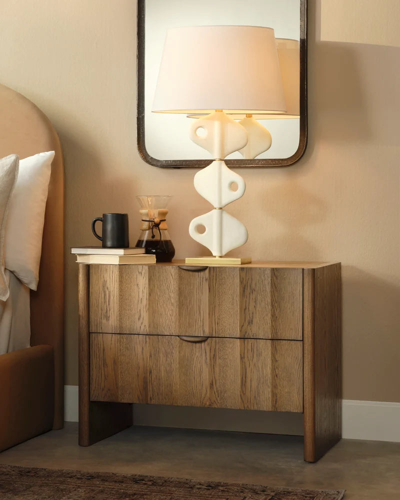 Jamie Young Finley Fluted Nightstand