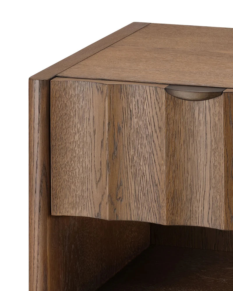 Jamie Young Finley Fluted Nightstand