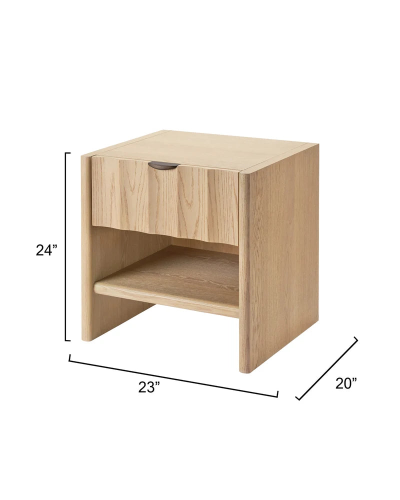 Jamie Young Finley Fluted Nightstand