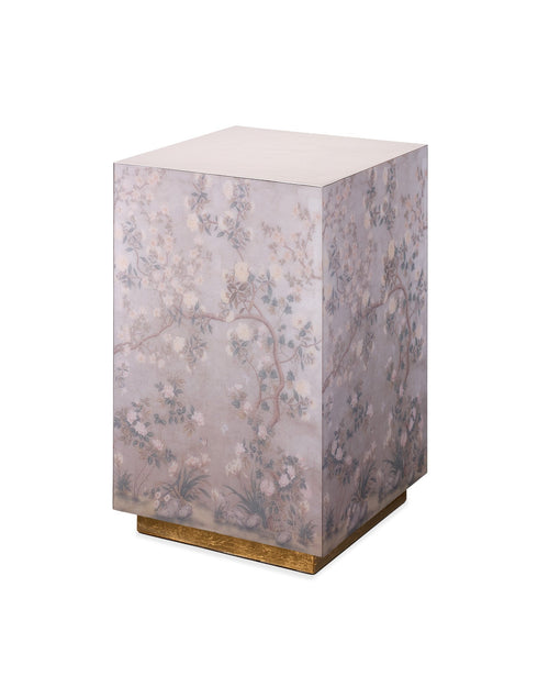 Jamie Young Garland Floral Accent Side Table, Dove