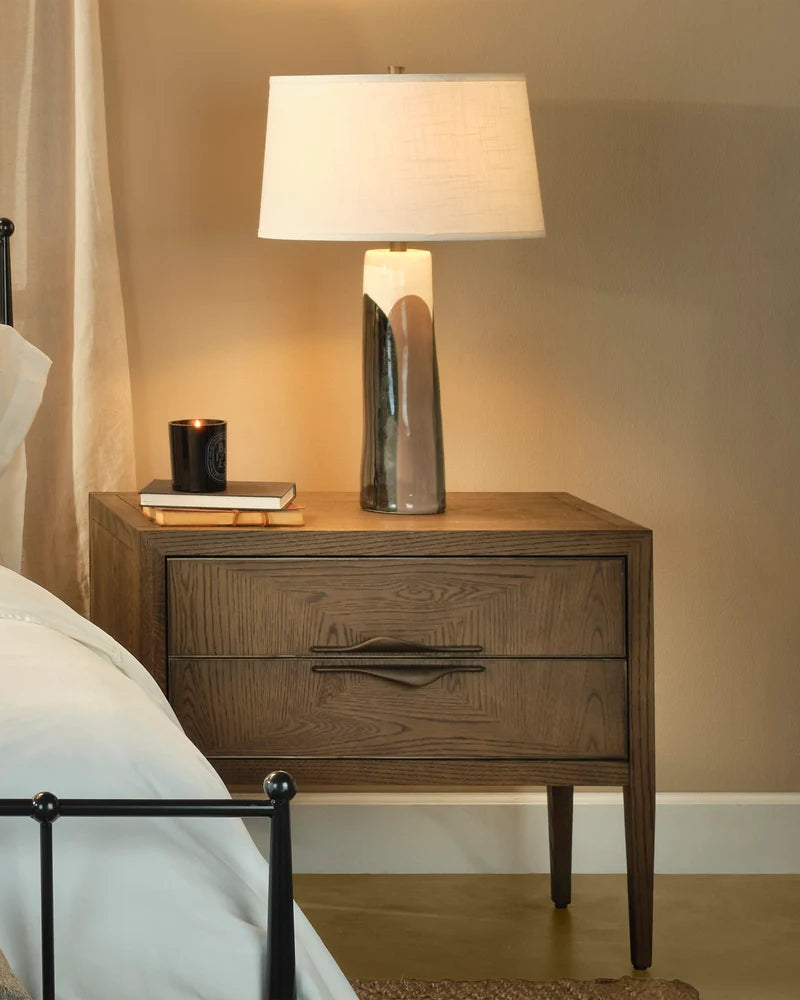 Jamie Young Landmark Two Drawer Nightstand