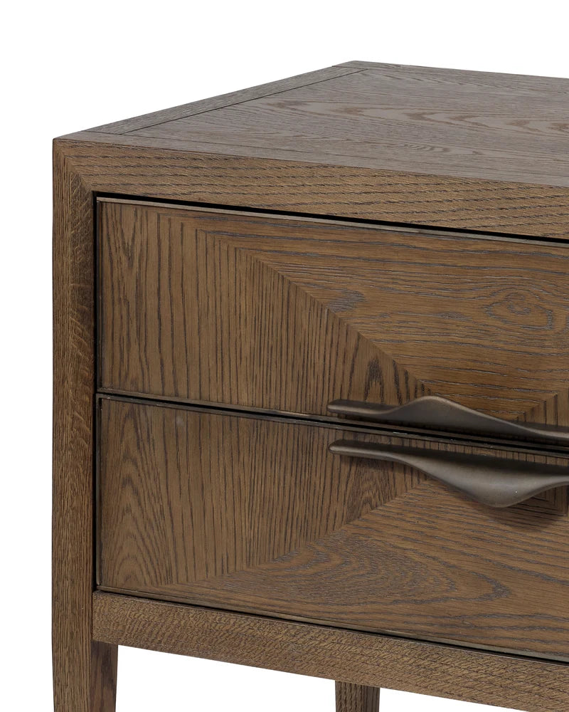 Jamie Young Landmark Two Drawer Nightstand