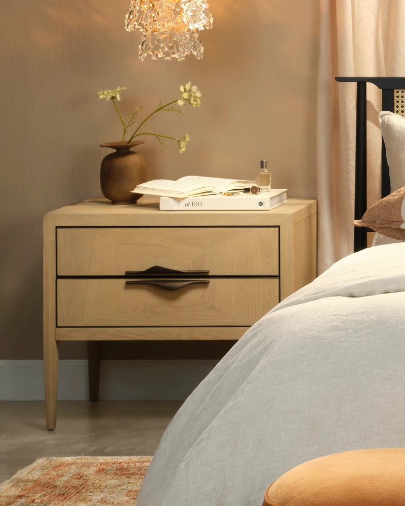 Jamie Young Landmark Two Drawer Nightstand