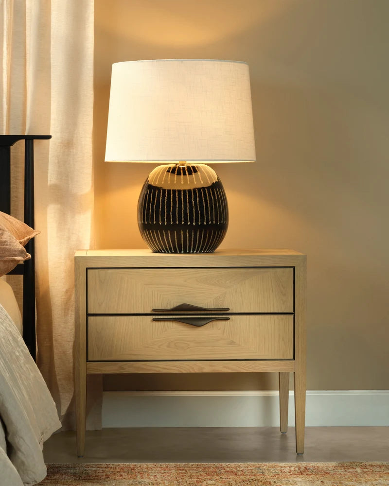 Jamie Young Landmark Two Drawer Nightstand