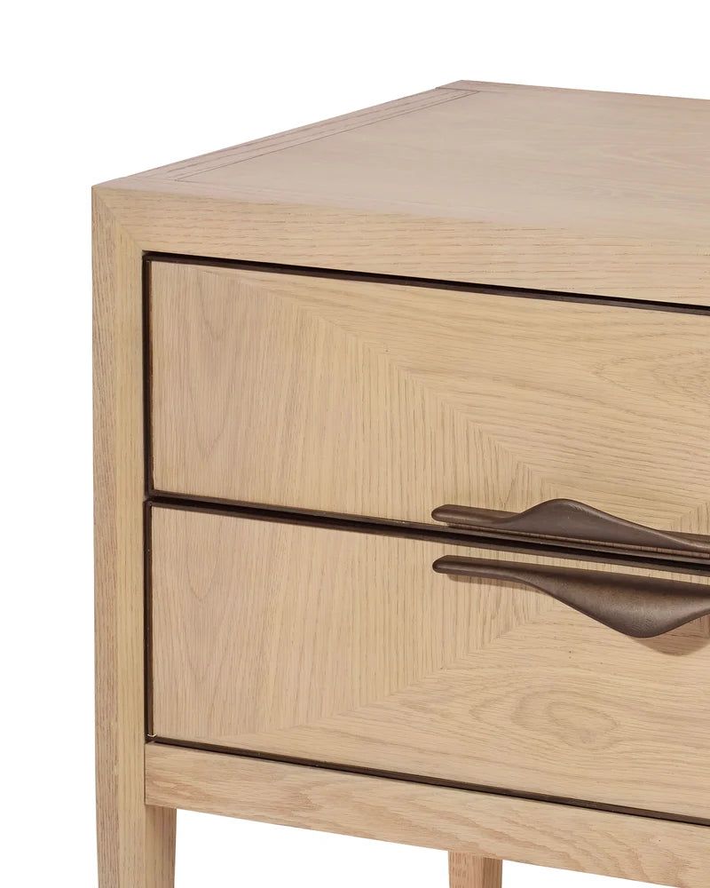 Jamie Young Landmark Two Drawer Nightstand