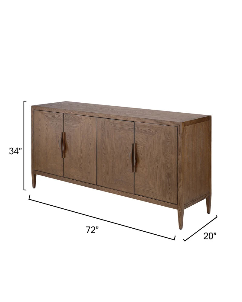 Jamie Young Landmark Four Door Credenza