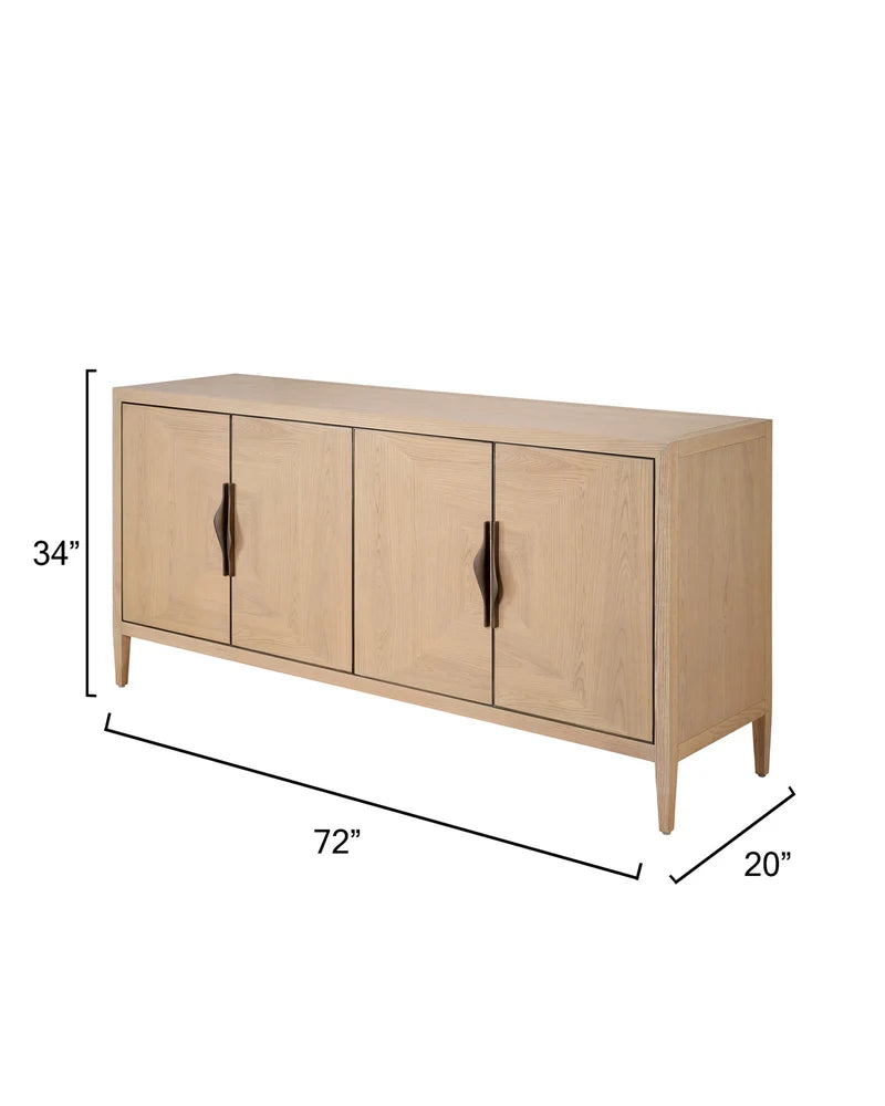 Jamie Young Landmark Four Door Credenza