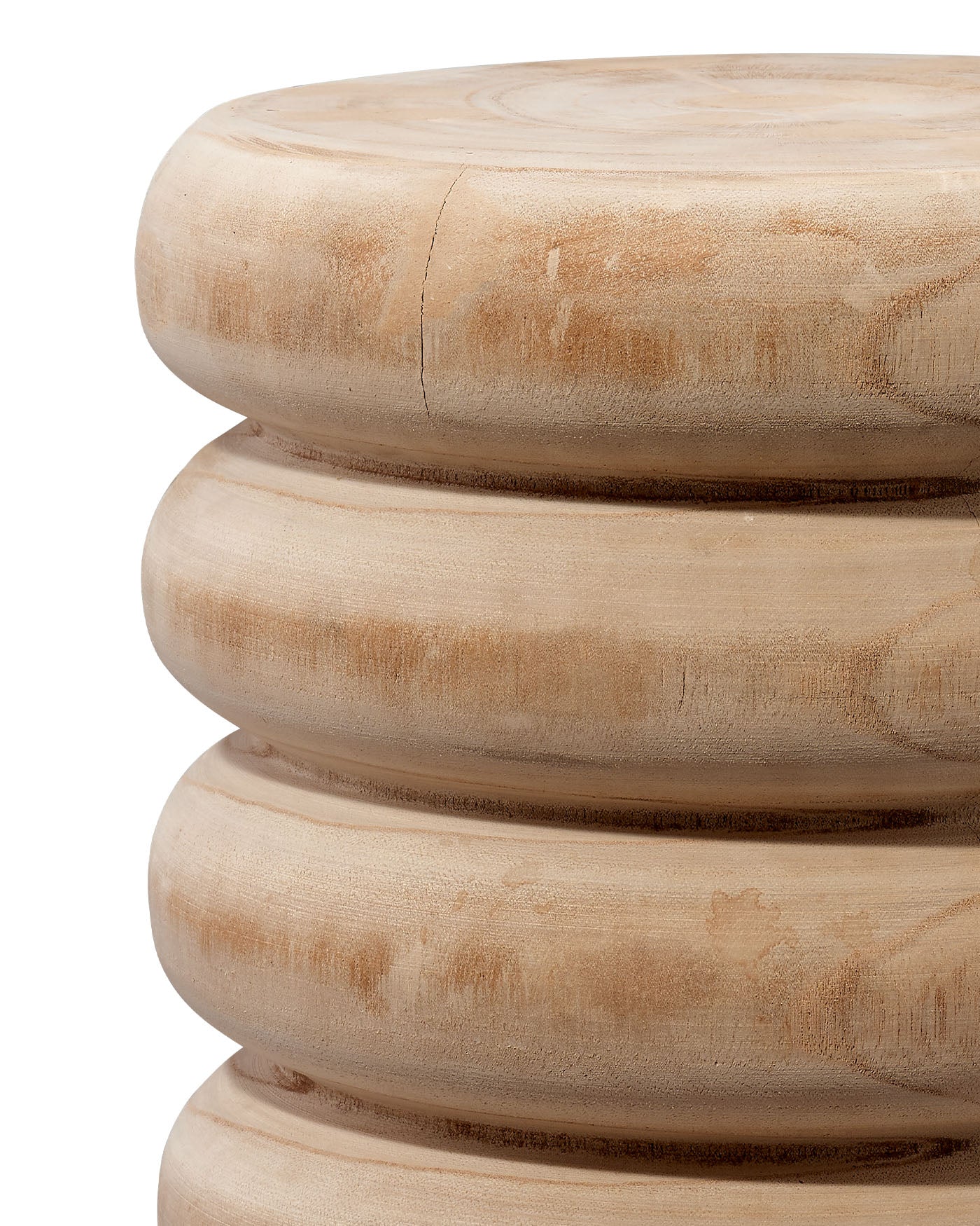 Jamie Young Mojave Wood Side Table