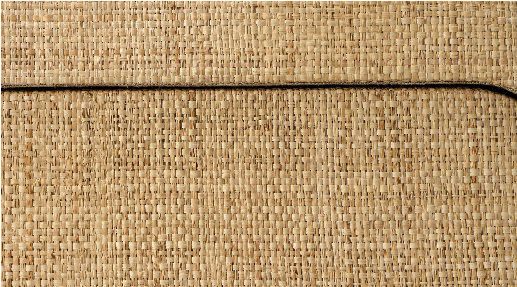 Jamie Young Montecito 1 Drawer Raffia Side Table