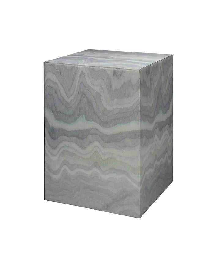 Jamie Young Peak Side Table, Pale Blue