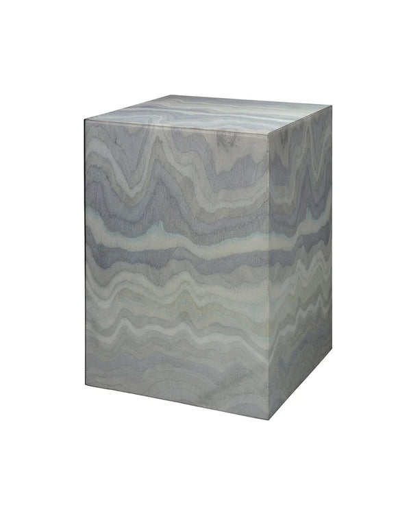 Jamie Young Peak Side Table, Pale Blue