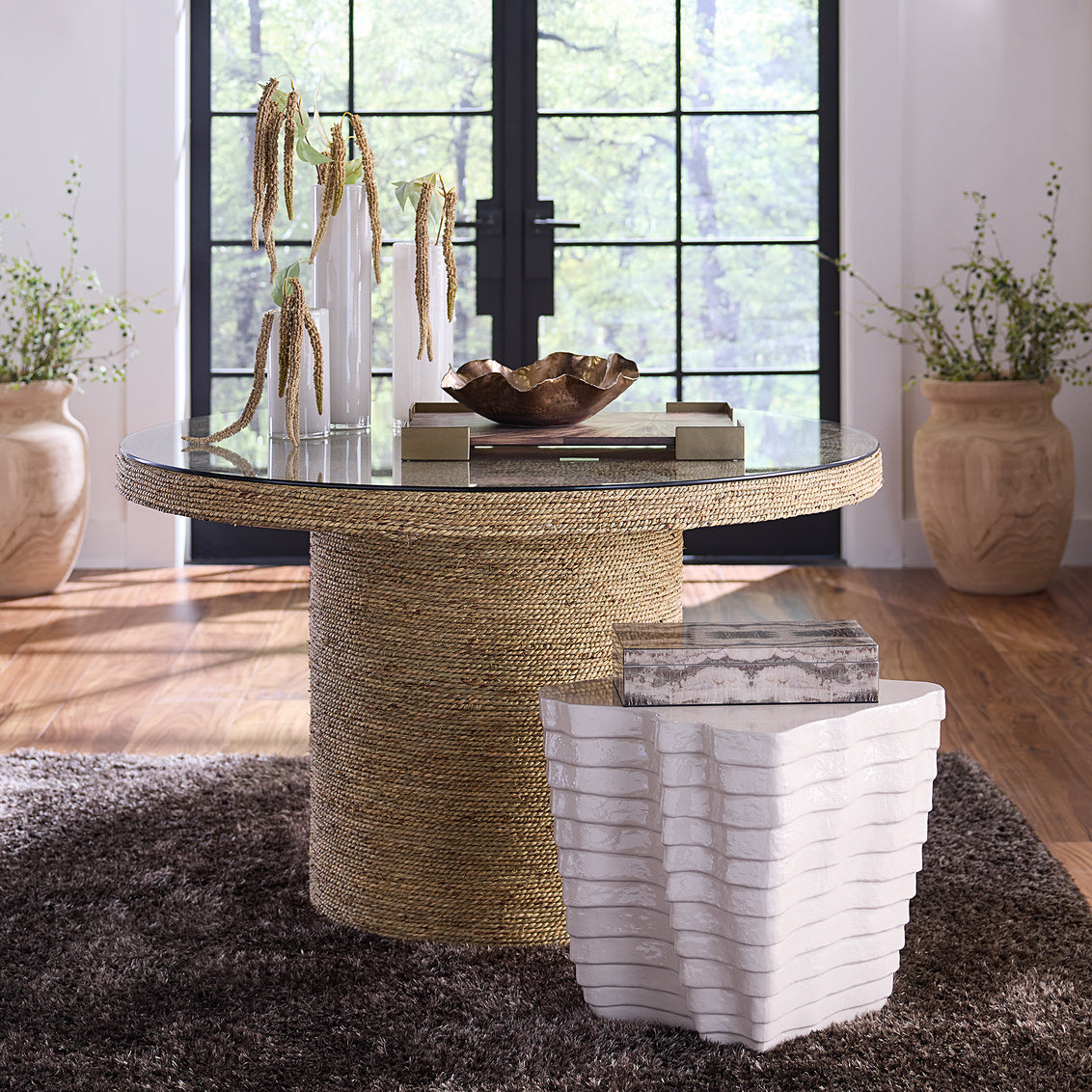 Jamie Young Strata Side Table