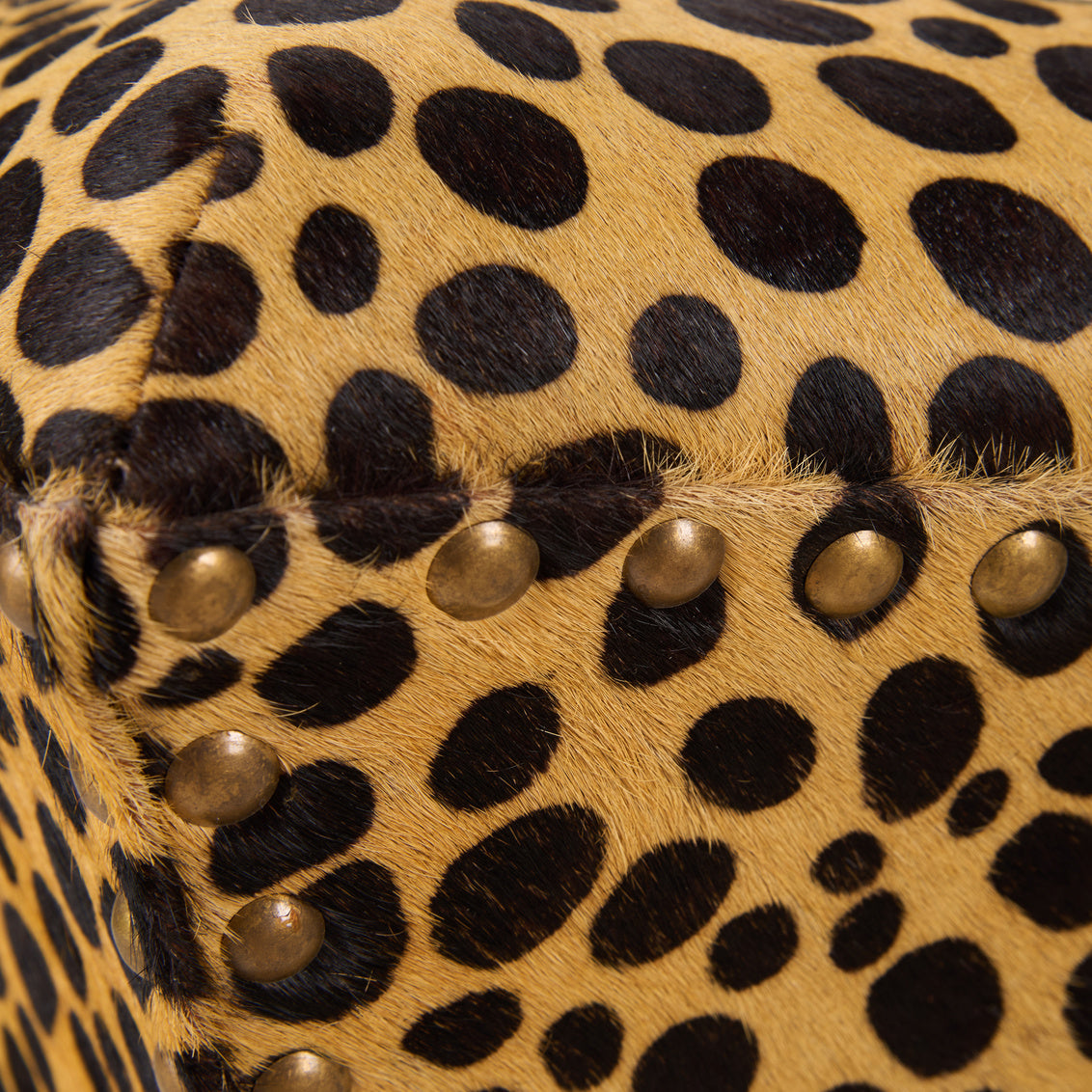 Chelsea House Leopard Ottoman