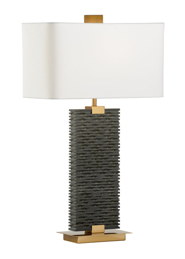 Wildwood Black Stonehenge Lamp