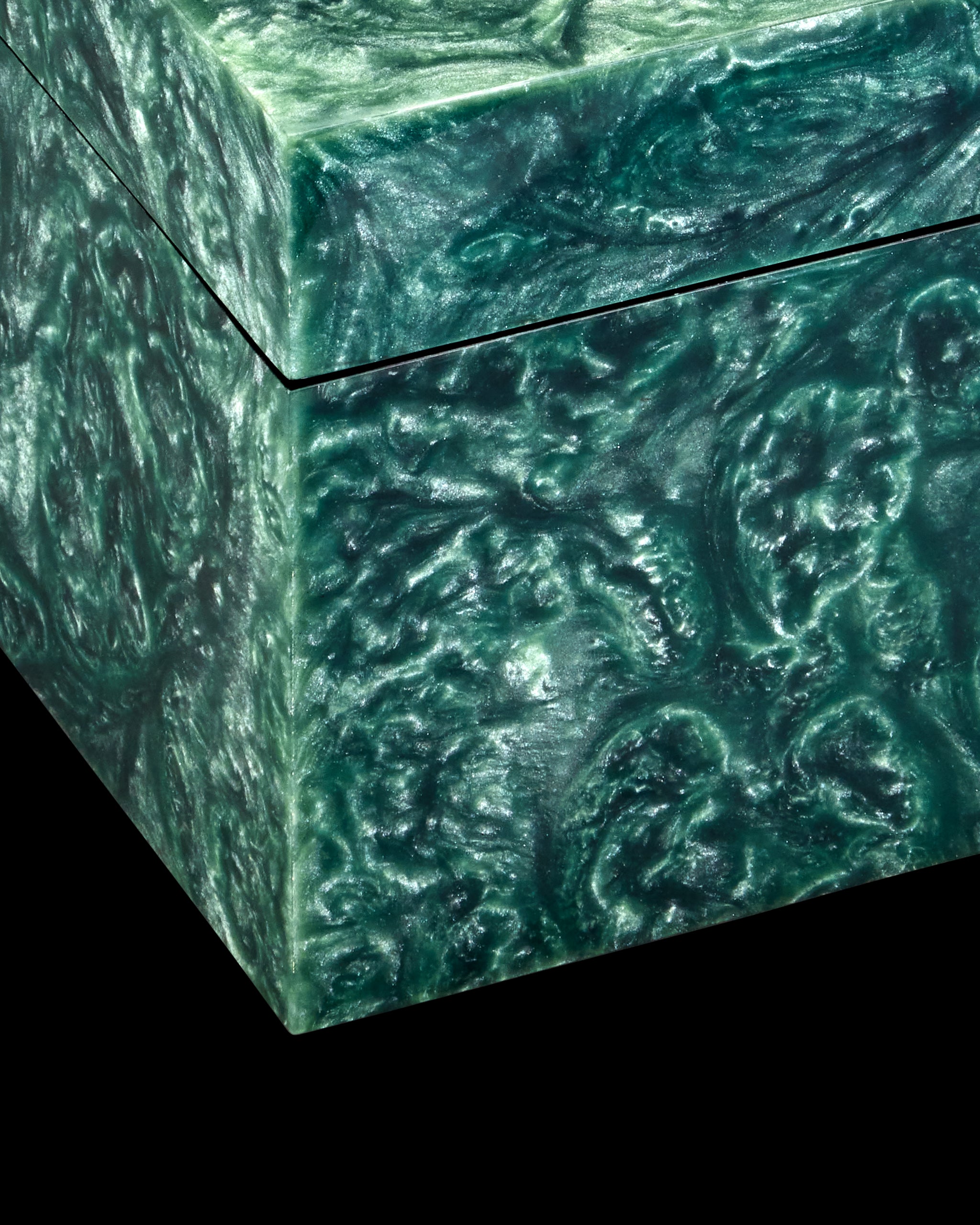 Currey & Company Rina Teal Box