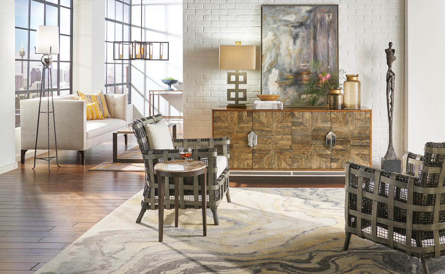 Wildwood Ross Concrete Lamp