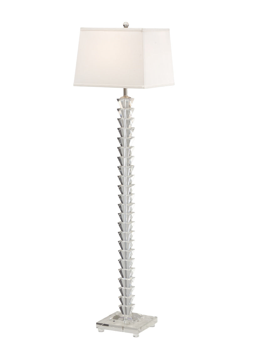 Wildwood Stacked Crystals Floor Lamp, 22309