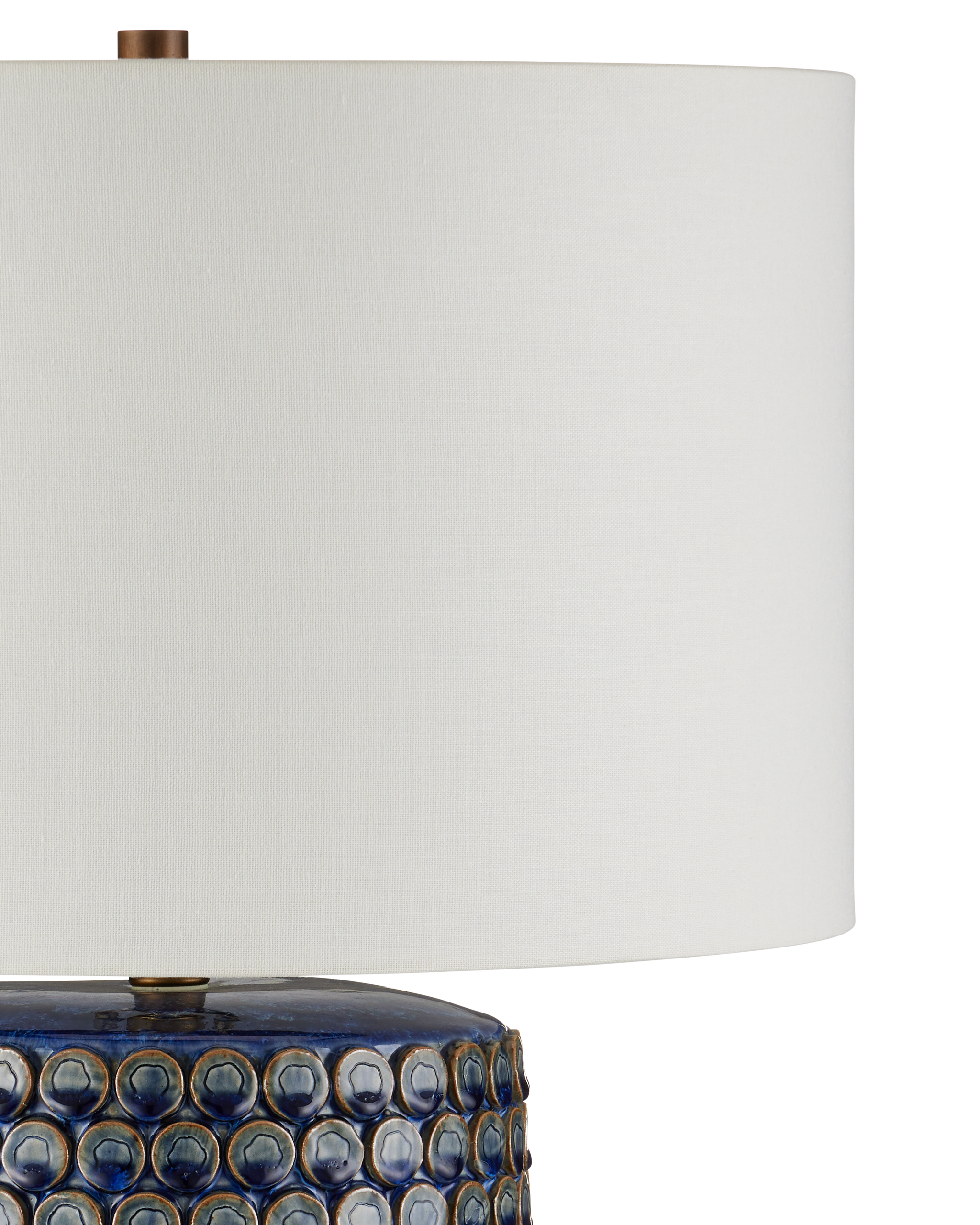 Currey & Company Lunares Blue Table Lamp