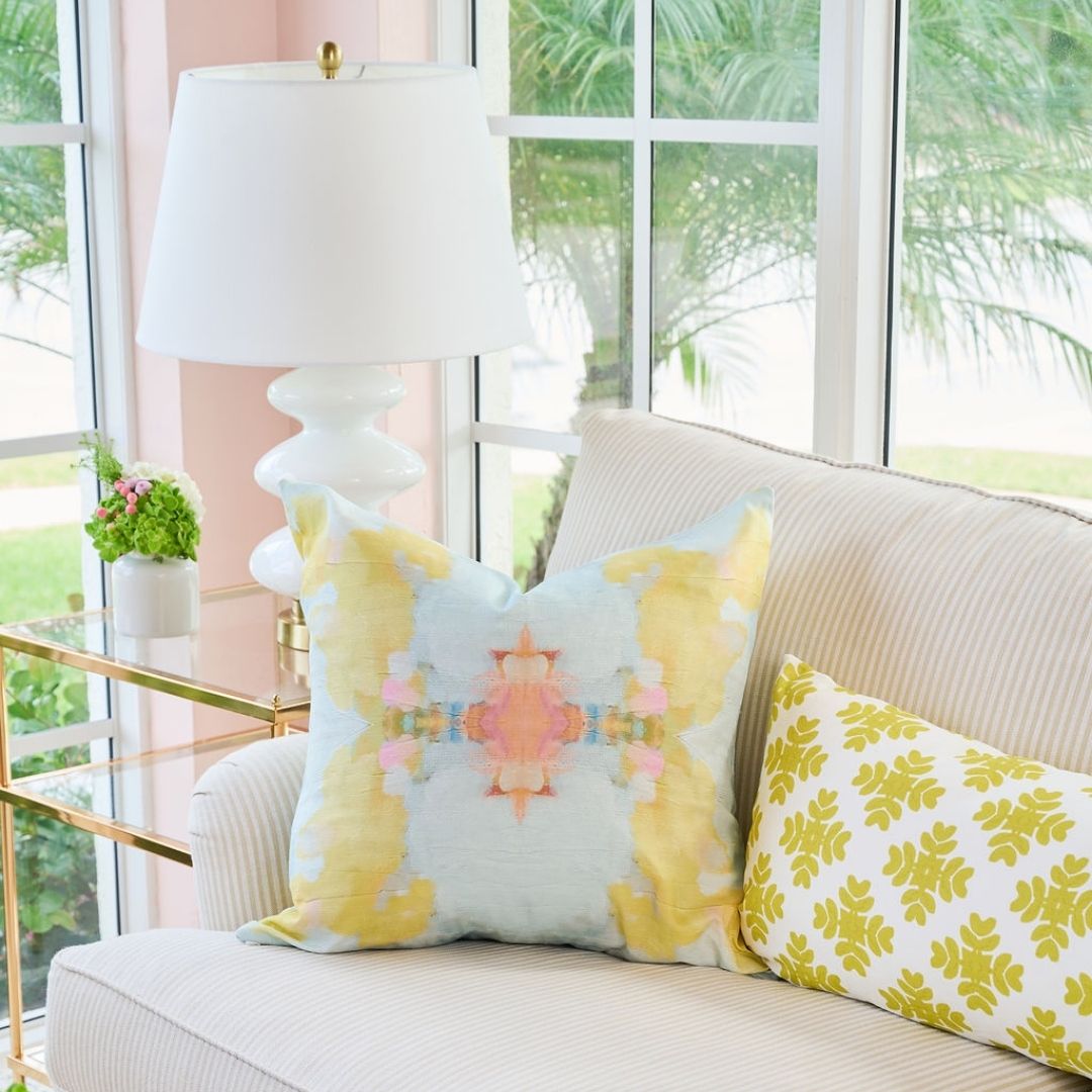 Laura Park Daylights Kiss Pillow