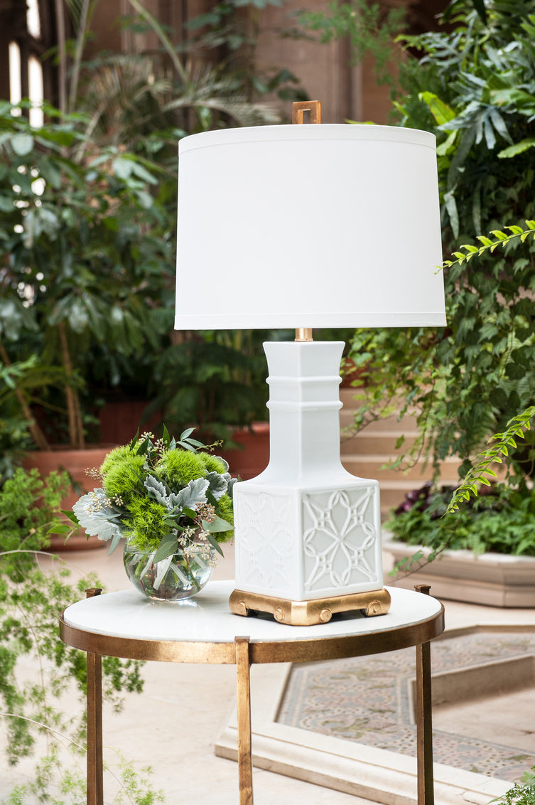 Wildwood Lila Lamp White