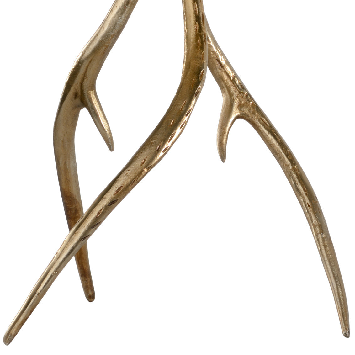 Wildwood Antler Hall Lamp Brass