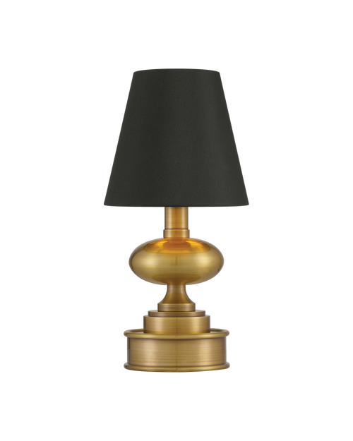 Currey & Company Galavant Brass Cordless Table Lamp