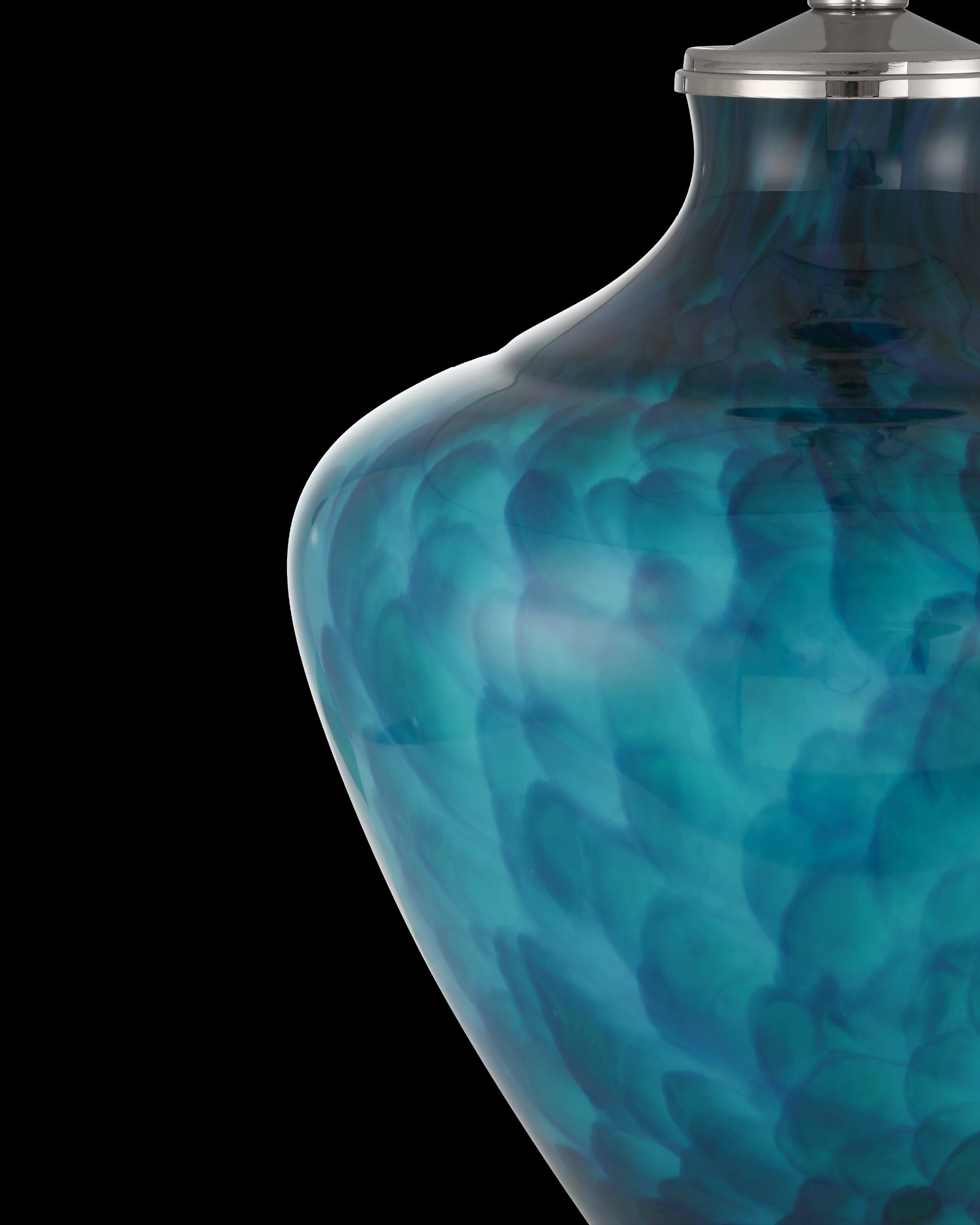 Currey & Company Sapphire Blue Table Lamp