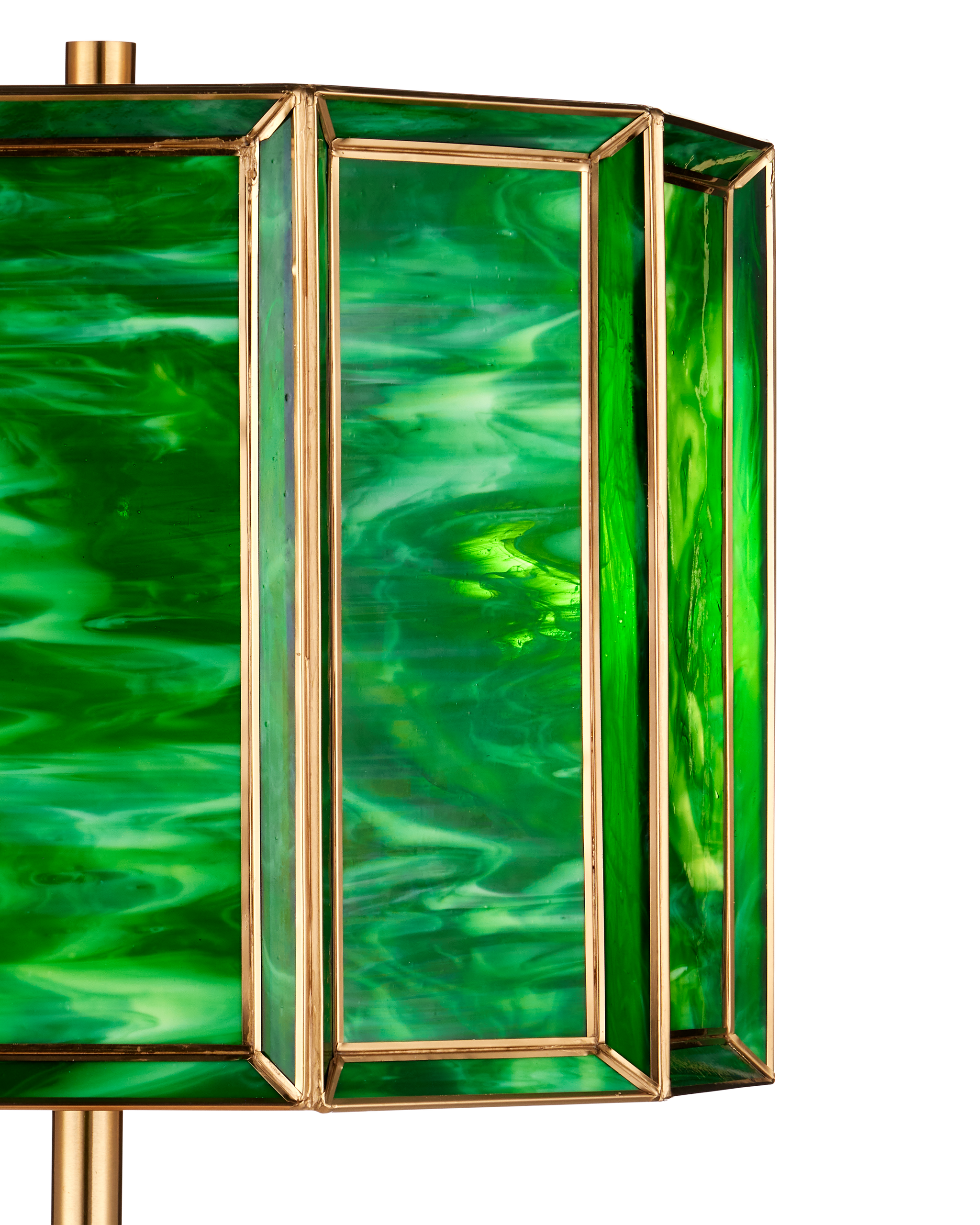 Currey & Company Daze Green Floor Lamp