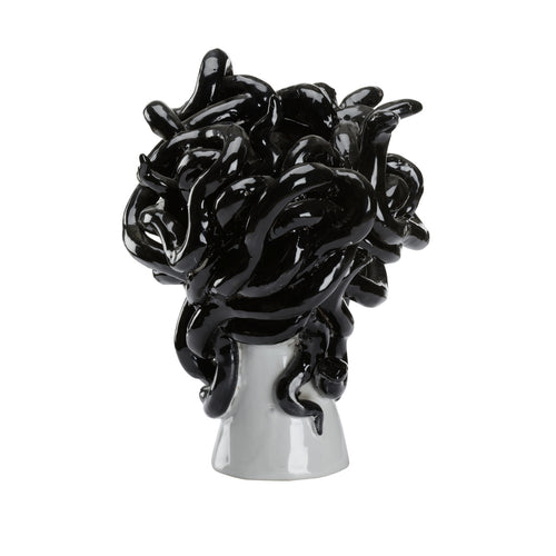 Wildwood Medusa Vase Nero