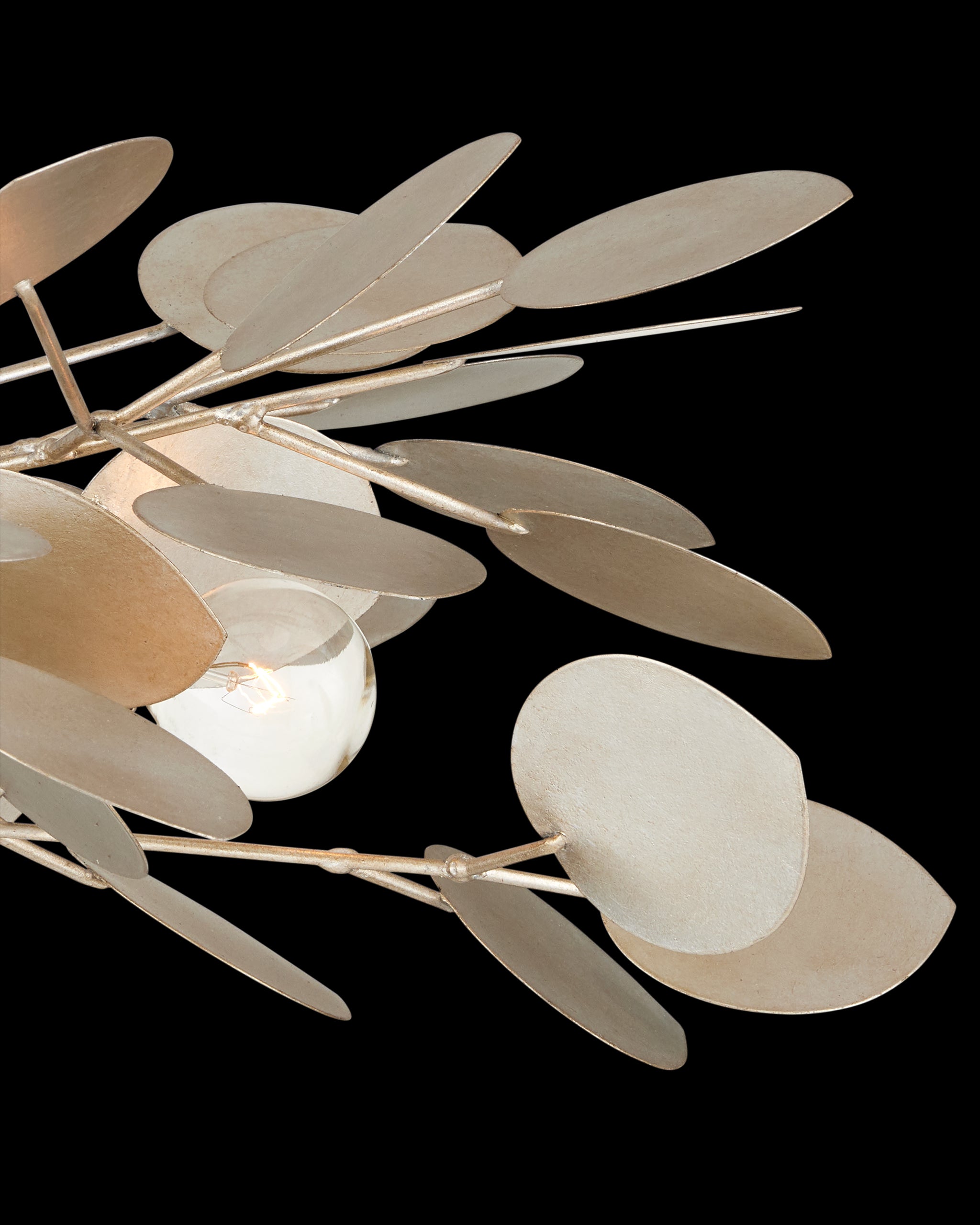 Currey & Company Lunaria Semi Flush Mount