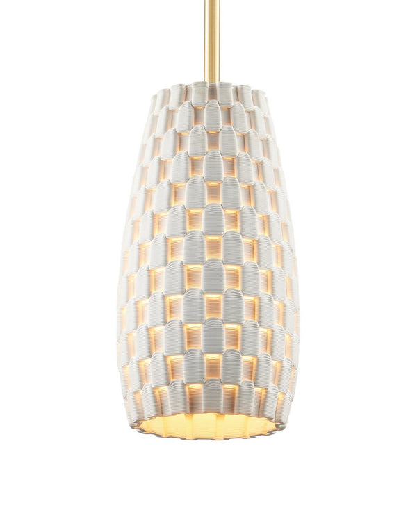 Currey & Company Tessitura 5" 1 Light Pendant