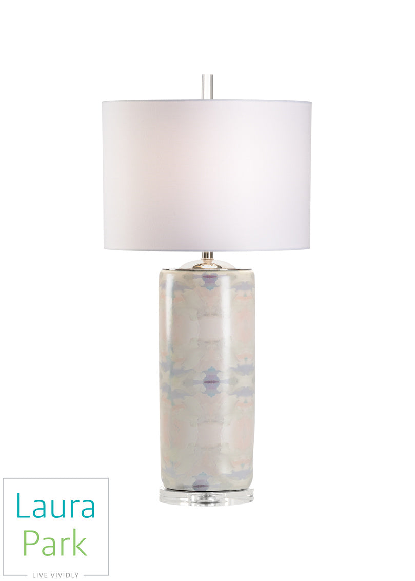 Laura Park for Wildwood Coral Bay Lamp in Pale Blue