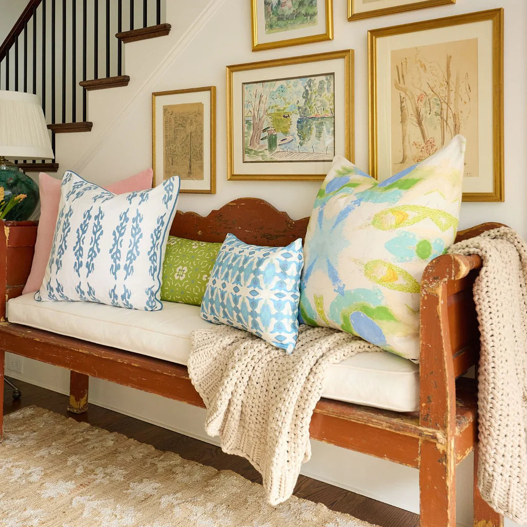 Laura Park Coral Gardens Pillow