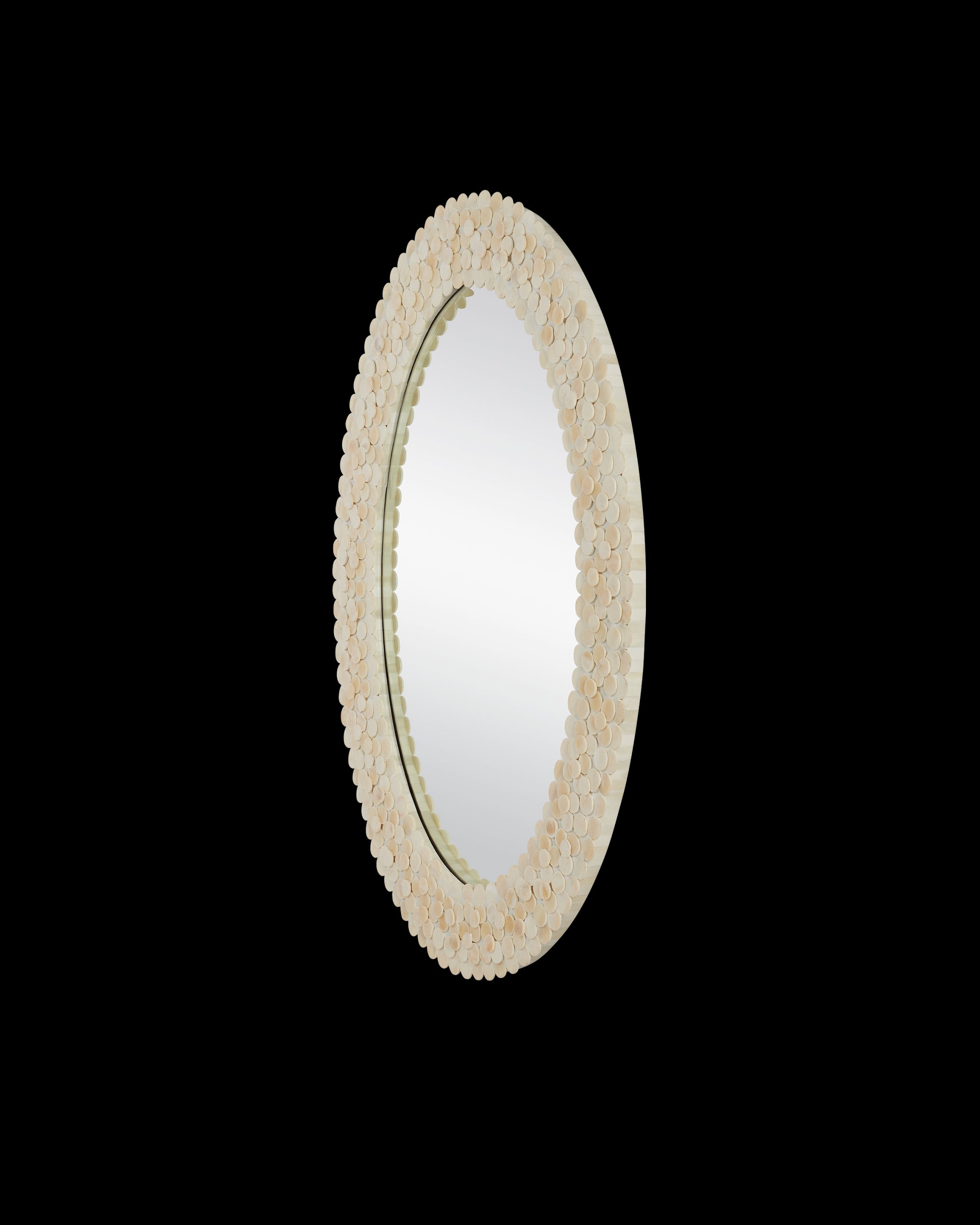 Currey & Company Merriam Oval Mirror