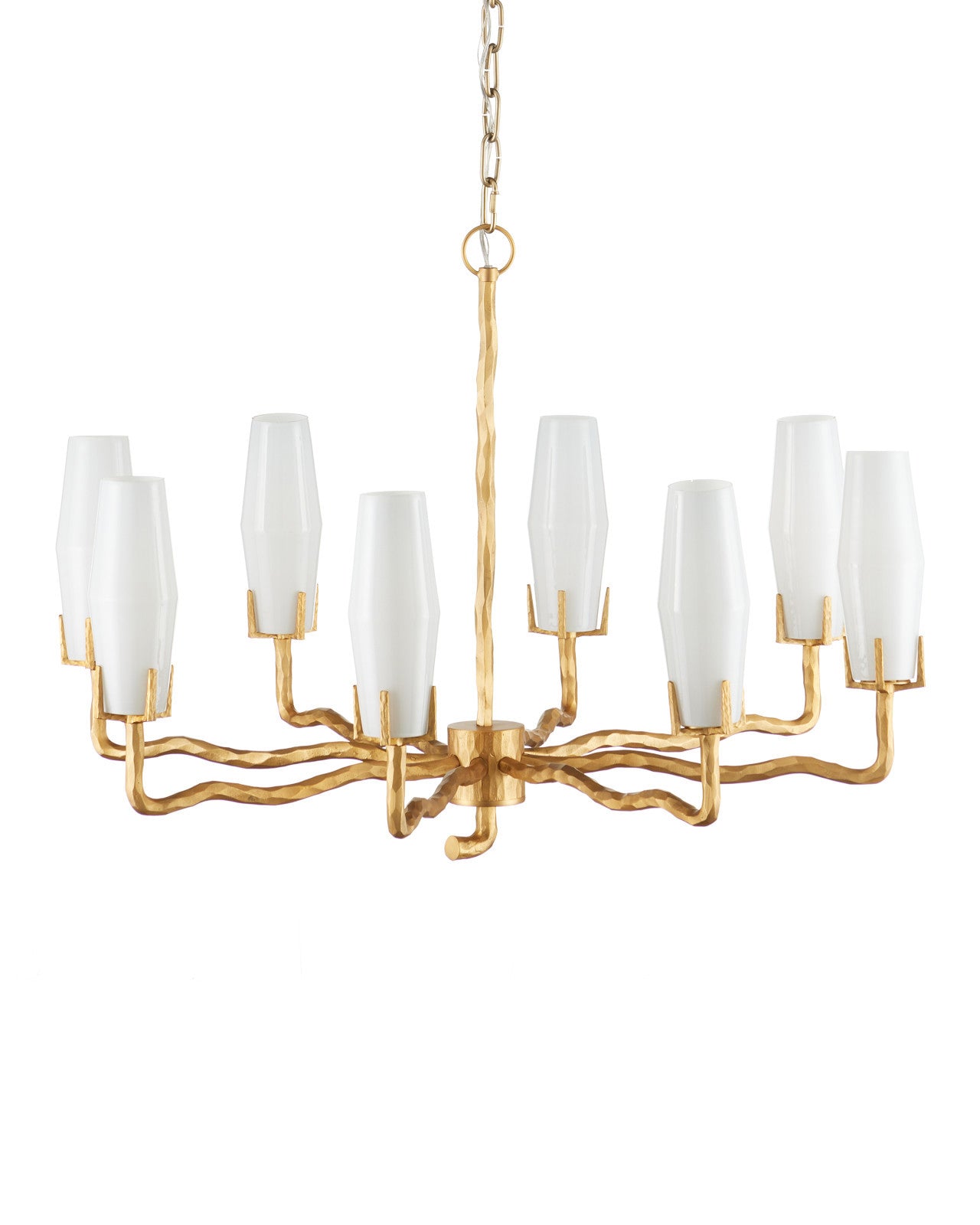 Currey & Company 36" Mathilda 8 Light Chandelier