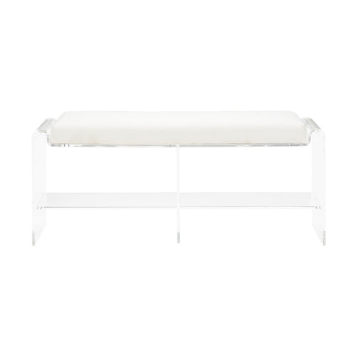 Chelsea House Renee Acrylic Long Bench