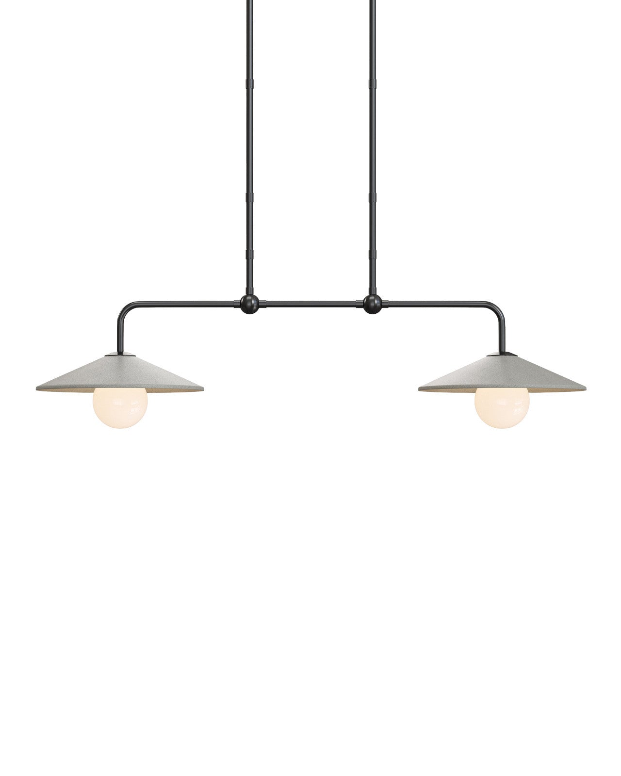 Currey & Company Bothy Double 58" 2 Light Outdoor Pendant