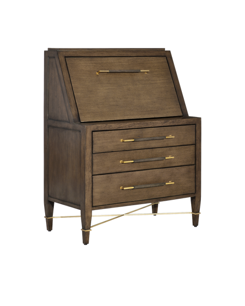 Currey & Company Verona Chanterelle Secretary Desk