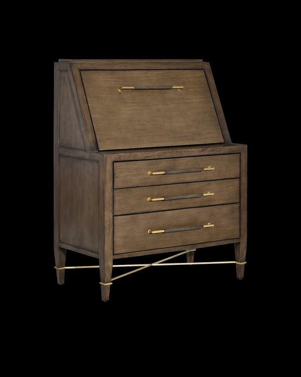 Currey & Company Verona Chanterelle Secretary Desk