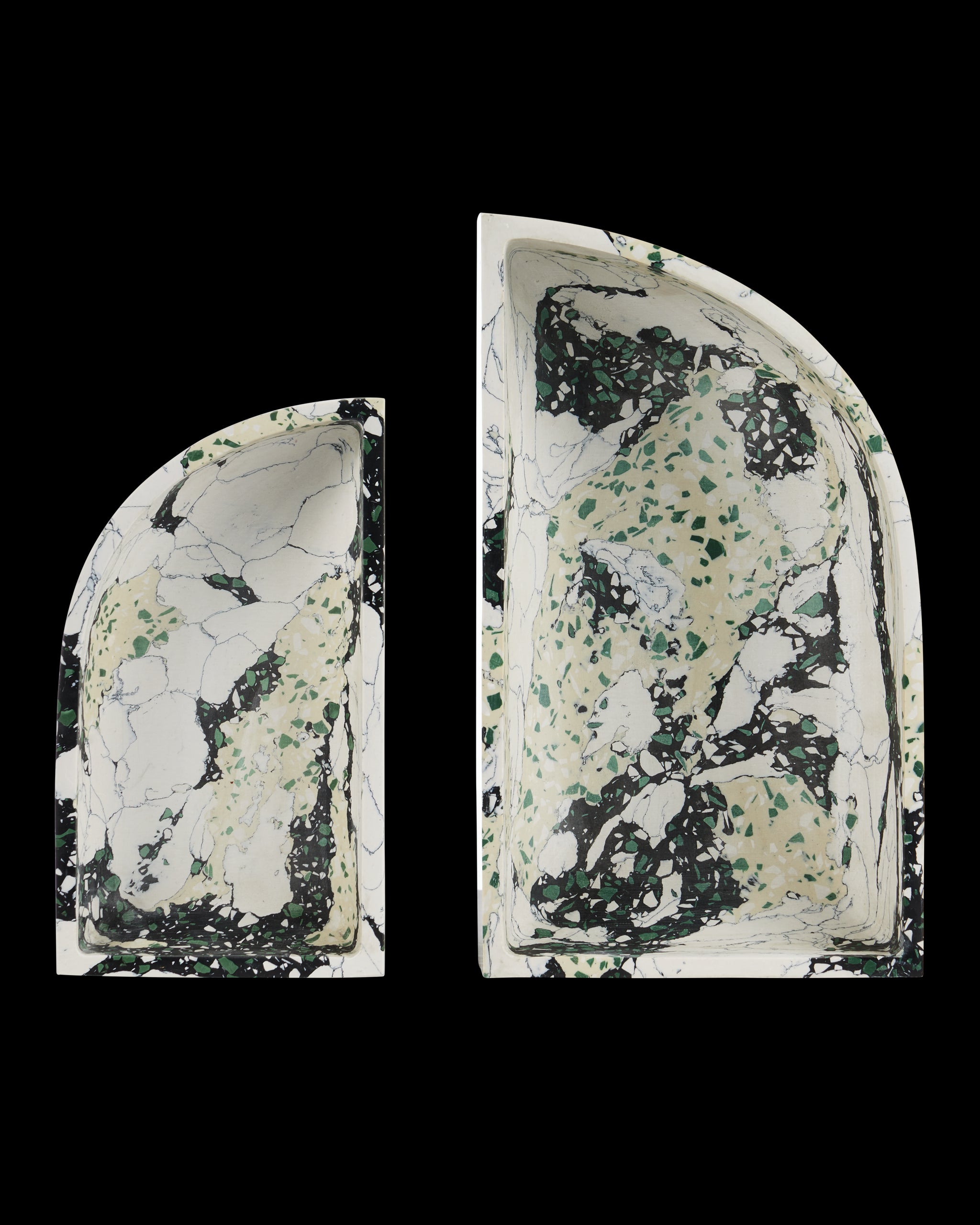 Currey & Company Fossey Asymmetrical Tray