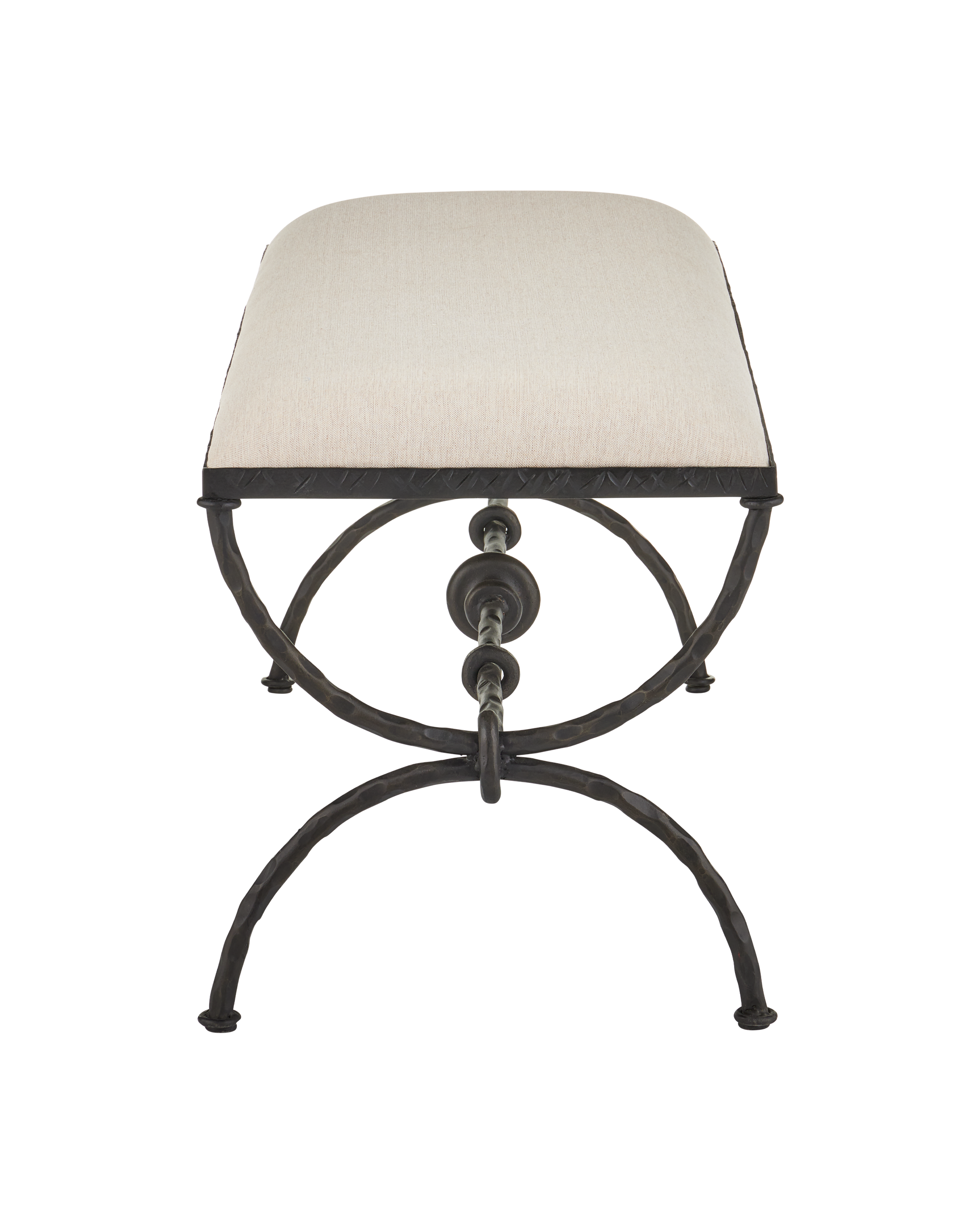 Currey & Company Agora Bench, Sparks Givry