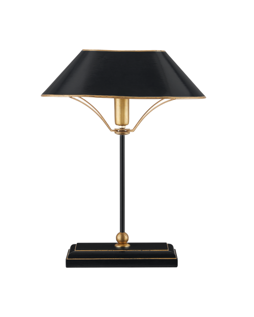 Currey & Company Daphne Black Table Lamp