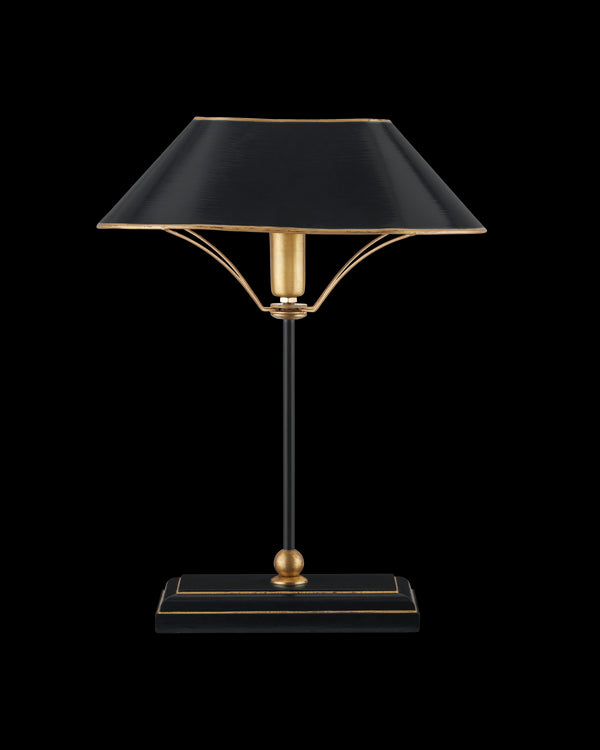 Currey & Company Daphne Black Table Lamp