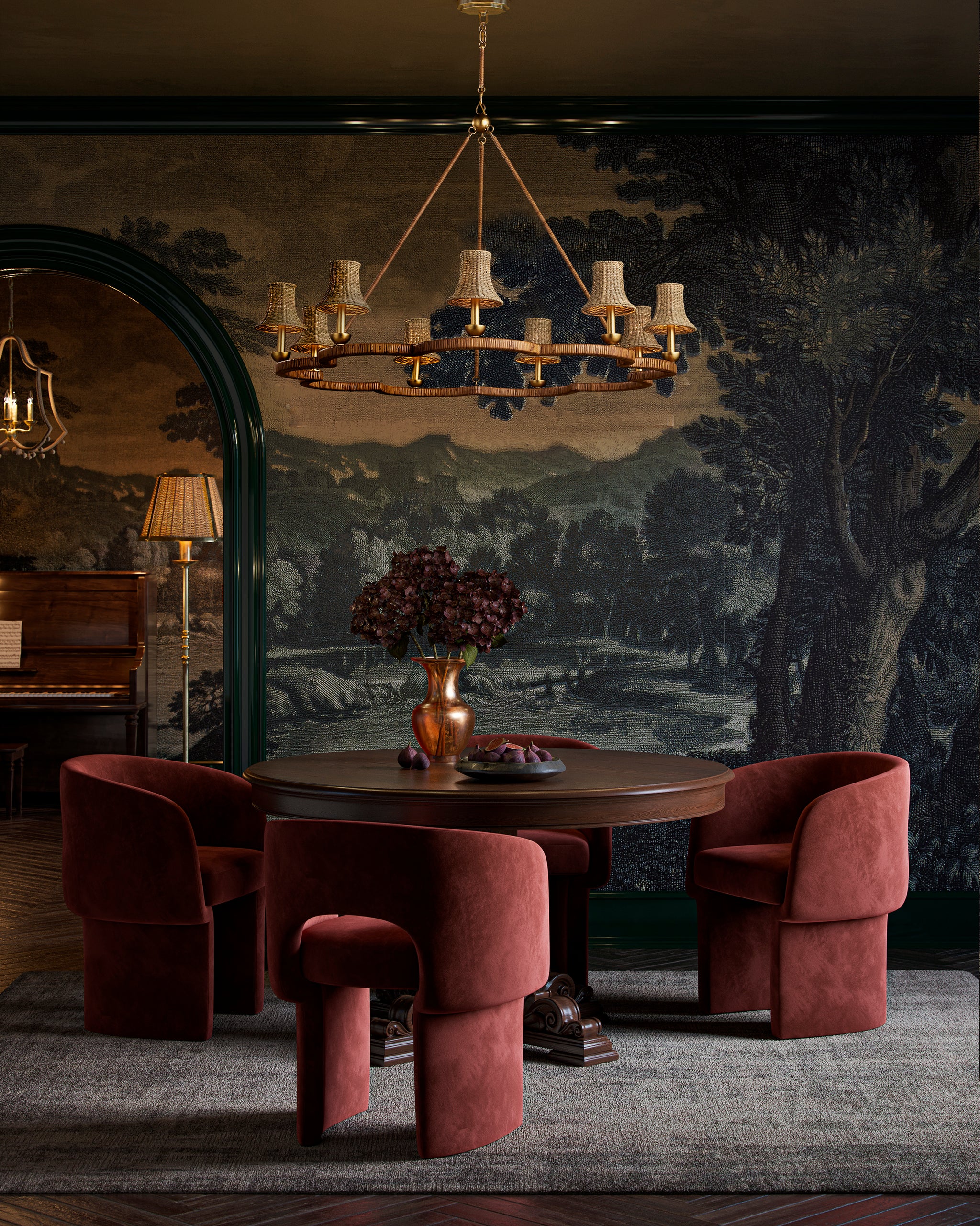 Currey & Company Savoie Chandelier