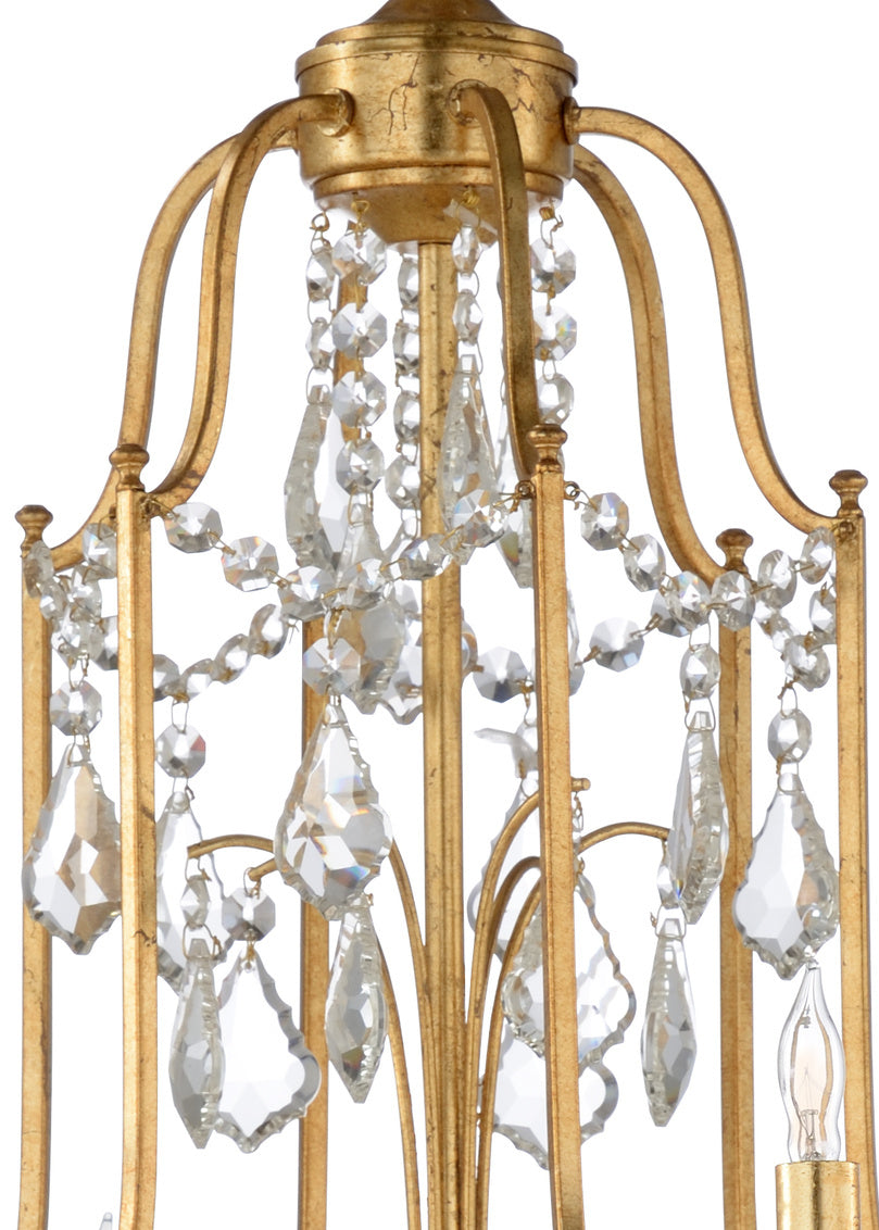 Wildwood Buckhead Small Chandelier Gold