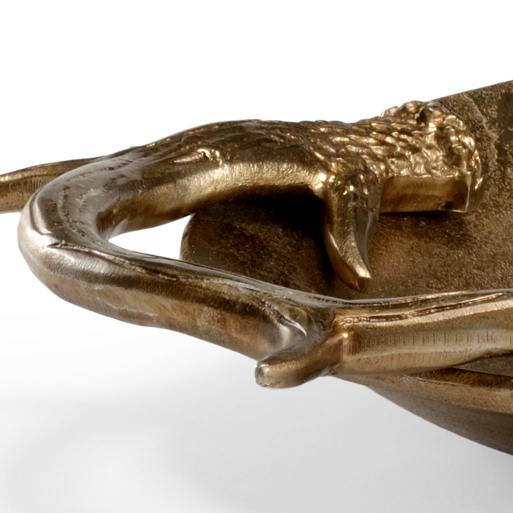 Wildwood Diana Oval Tray Brass